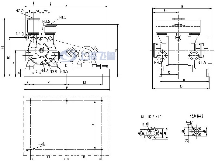 2BEA303/305/306/353/355/356Ƥ������(d��ng)ˮ�h(hu��n)ʽ��ձð��b�ߴ�